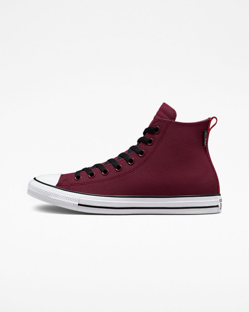 Tenisi Inalti Barbati Converse Chuck Taylor All Star TecTuff Rosii Inchis Albi Negrii | RO YPUVE416